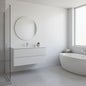 PVC Gloss Shower Wall Panel - Matt White (SP10)