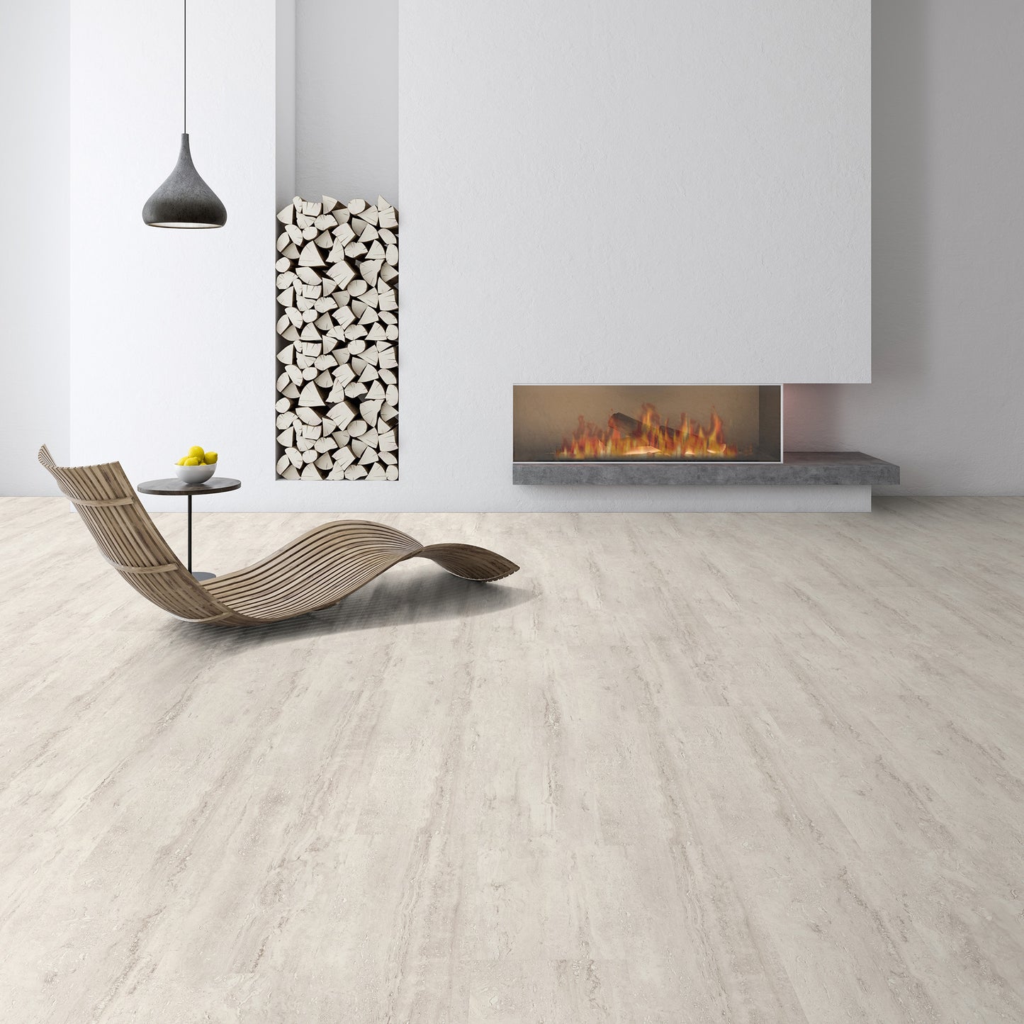 Travertin Arezzo - Aqua Pro 8.5mm Low Gloss Wide Laminate Flooring