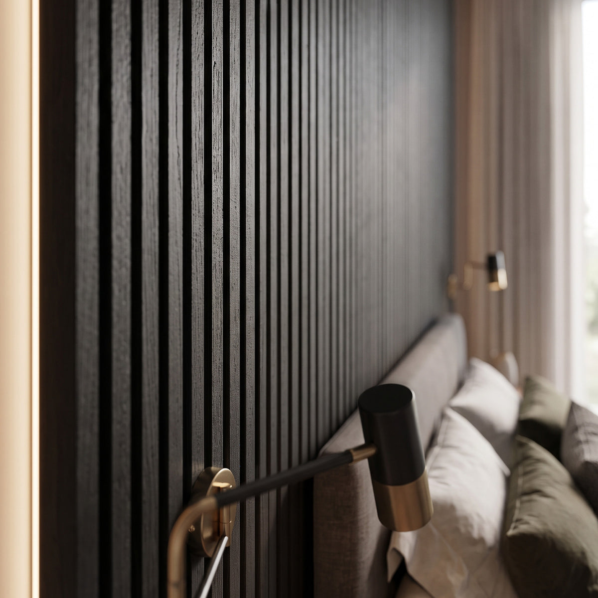 Black - Elevation Acoustic Wall Panelling