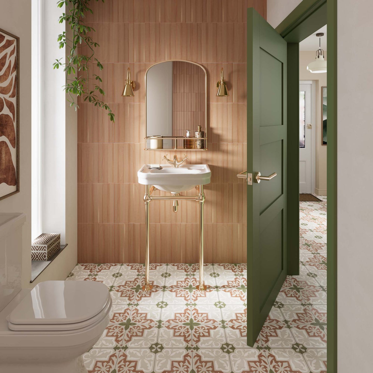 Sunset Clay - Corvella Waterproof Porcelain Wall & Floor Tile