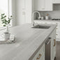 Silver Oak - Rounded Edge Laminate Worktop 3000mm x 600mm x 38mm