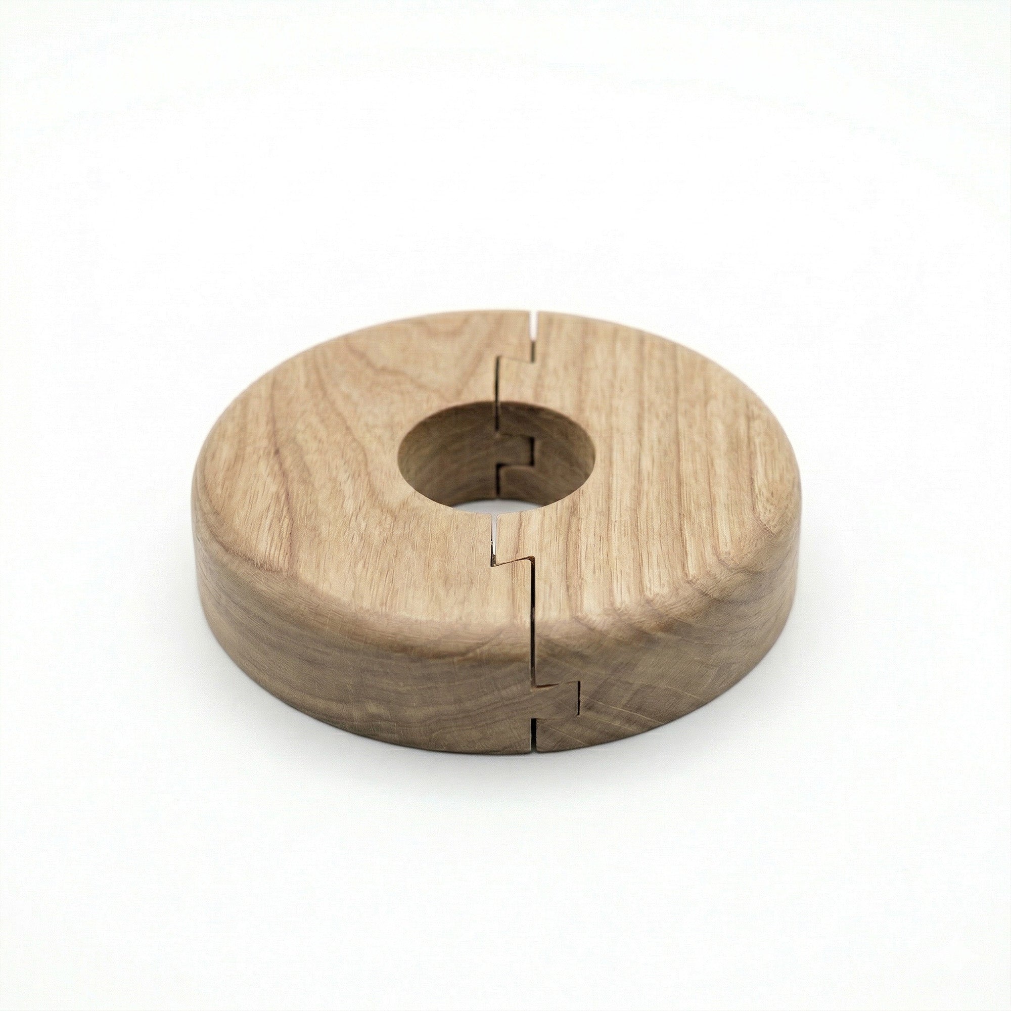 Leader Washed Oak Radiator Pipe Rose Cover