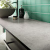 Laminate Worktop - Woodstone Gris 3000mm x 600mm x 38mm (WT38SQ-3)