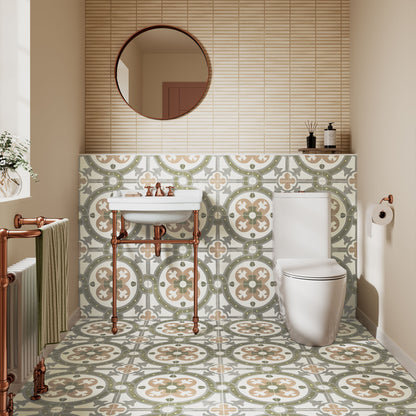 Pearl Gloss - Elara Smooth Linear Ceramic Wall Tile