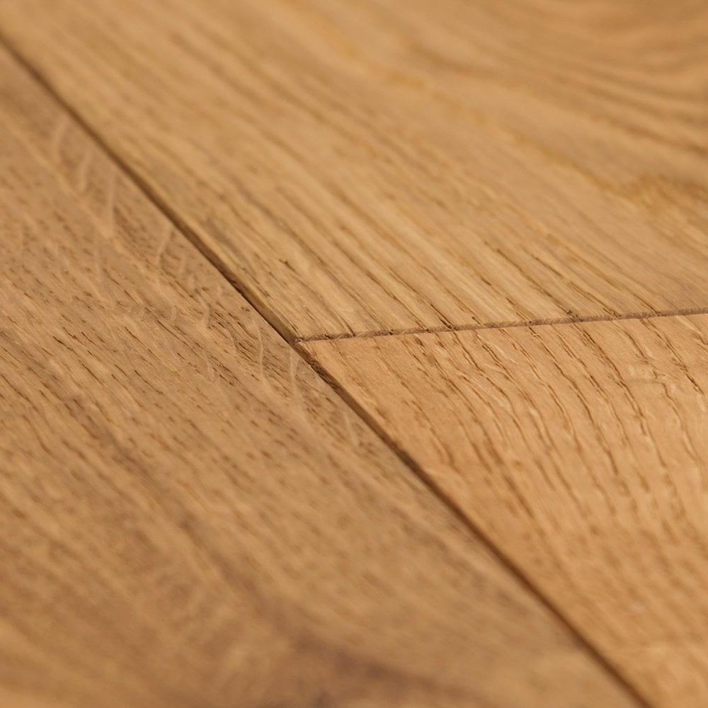 Brushed Oak - 14mm UV Oiled Engineered Real Wood Flooring (124566)