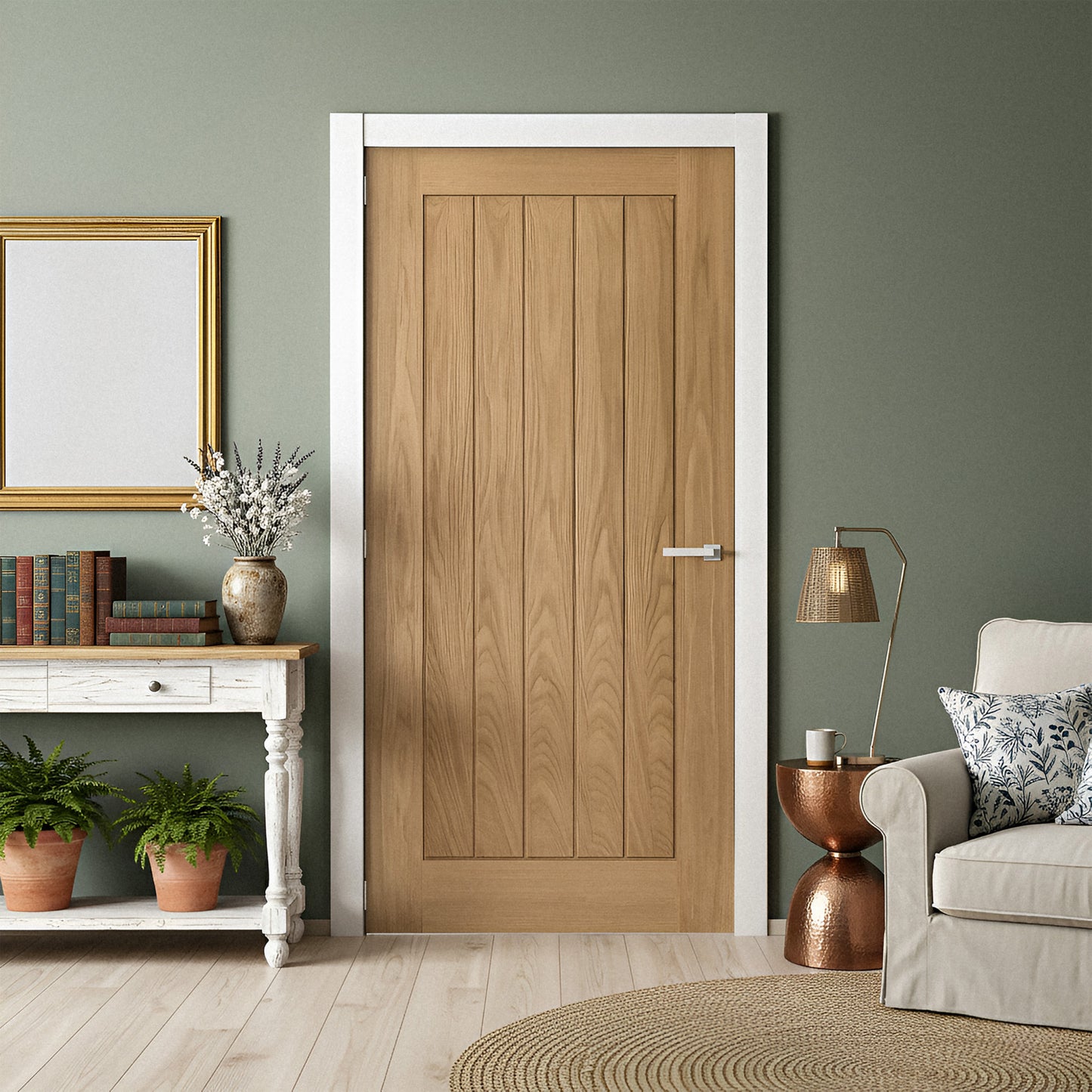 Oak Internal Unfinished Farley Door (85799)