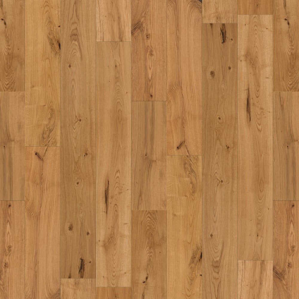 Invisible Brushed Oak - 14mm Matt Lacquered Engineered Real Wood Sample