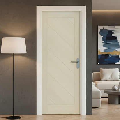 Blonde Oak Internal Fully Finished Endure Laminate Stockholm Door (122003)