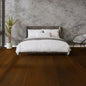 Light Brown Smoked Oak - 14mm Wax Oiled Engineered Real Wood Flooring (124568)