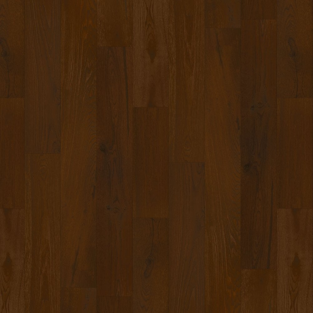 Light Brown Smoked Oak - 14mm Wax Oiled Engineered Real Wood Flooring (124568)
