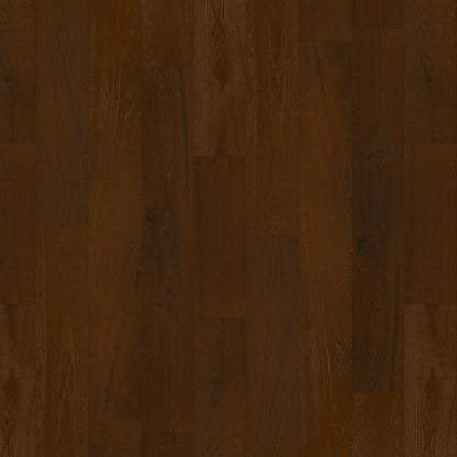 Light Brown Smoked Oak - 14mm Wax Oiled Engineered Real Wood Flooring (124568)