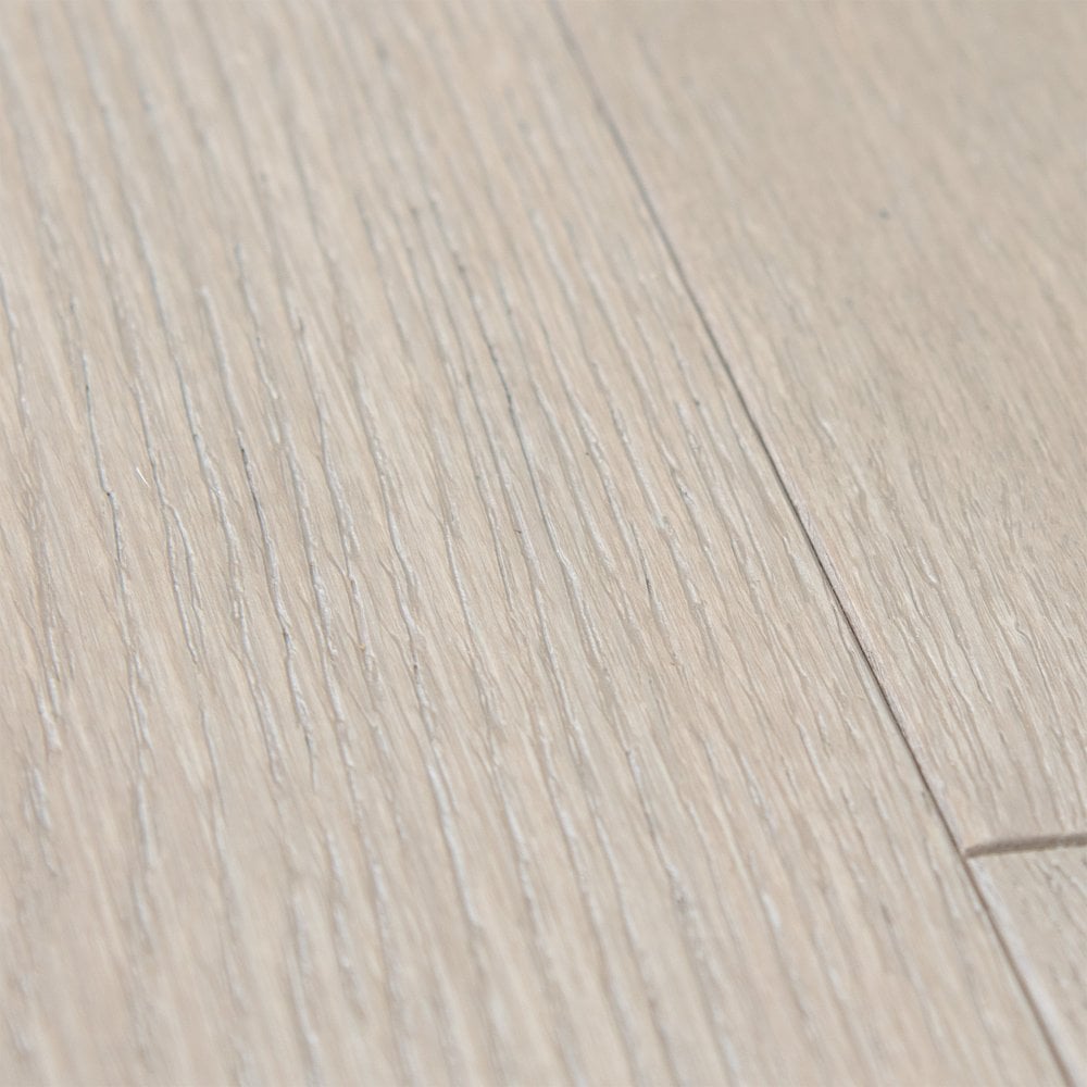 Pebble Grey Oak - 13mm Brushed Matt Lacquered Engineered Real Wood Flooring (124571)