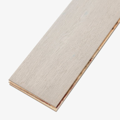 Pebble Grey Oak - 13mm Brushed Matt Lacquered Engineered Real Wood Flooring (124571)