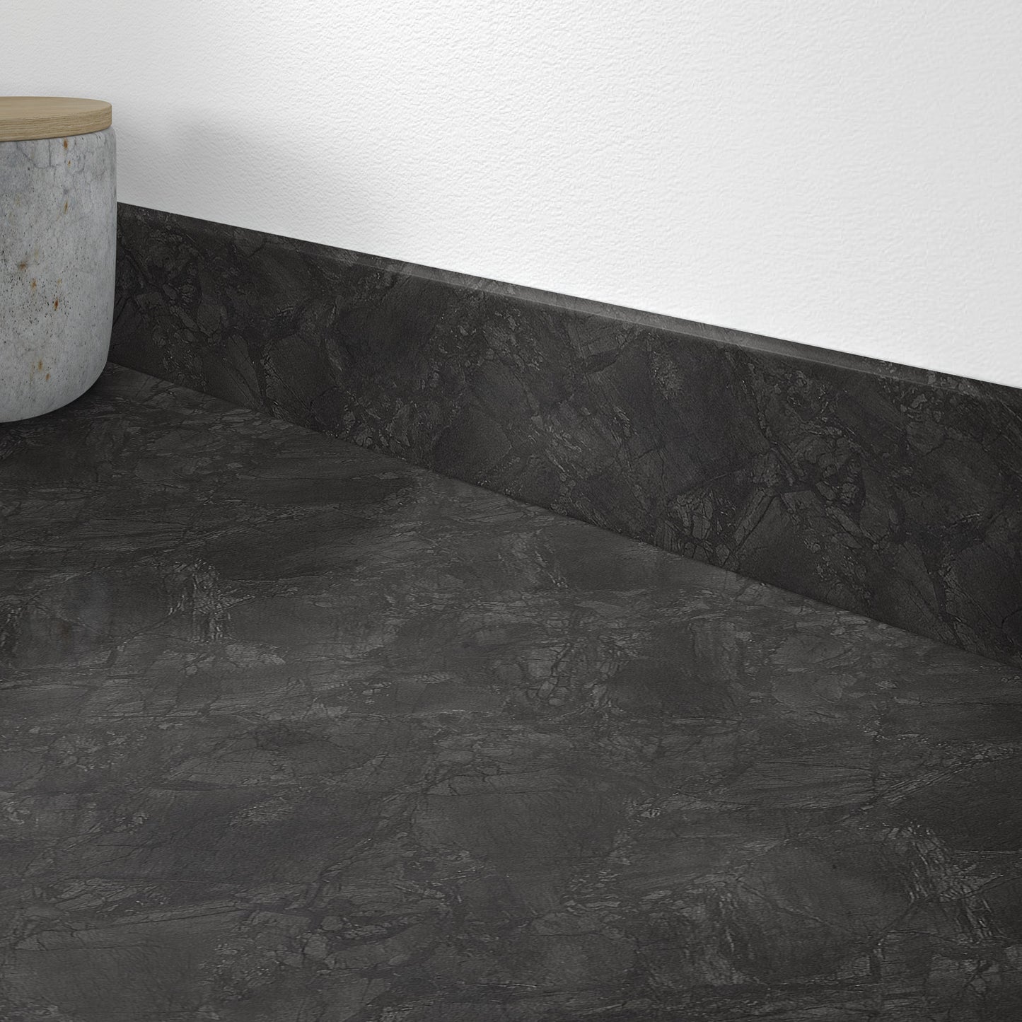 Raja Black Upstand 3065mm