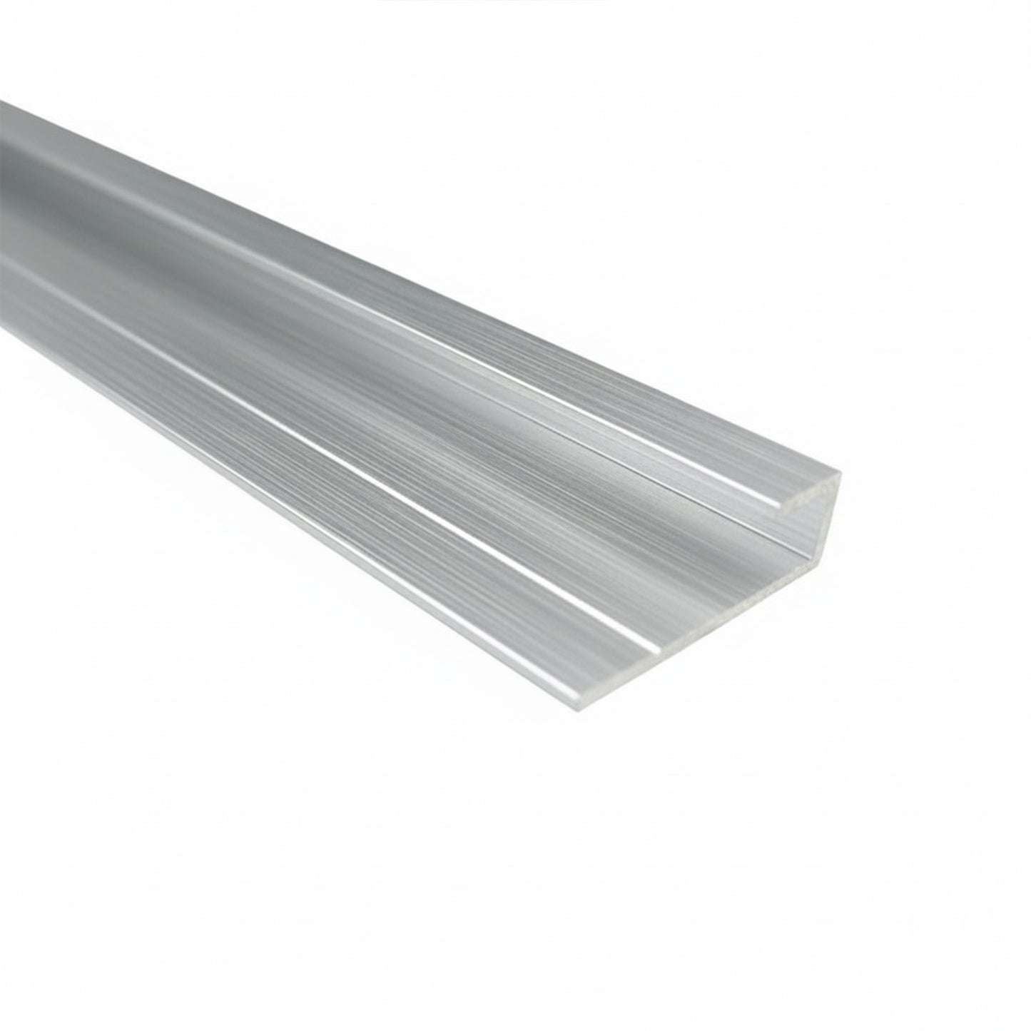 Wetwall Alloy End Cap Polished Silver 2440mm