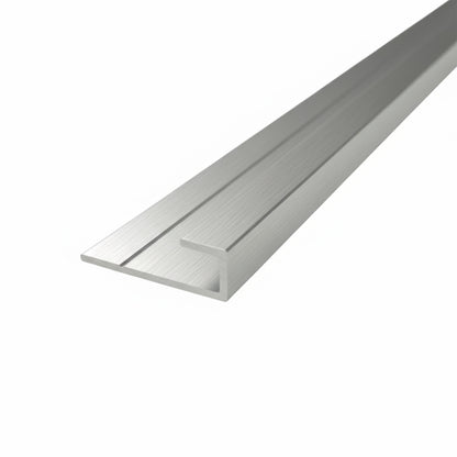 Wetwall Alloy End Cap Polished Silver 2440mm