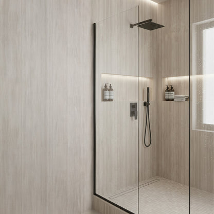 Travertine - 2420 x 600mm Waterproof Wall Panelling
