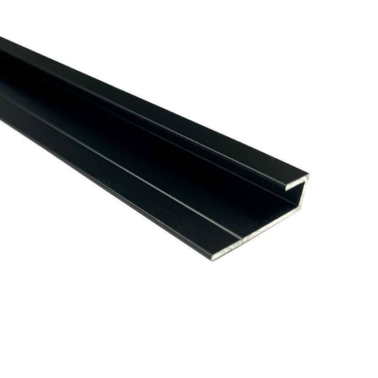 Wetwall Alloy End Cap Polished Silver 2440mm