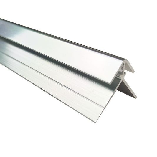 Wetwall Alloy External Corner Polished Silver 2440mm