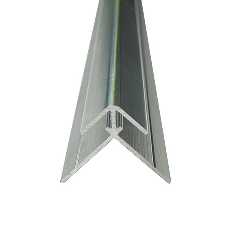 Polished Silver - Waterproof Wall Panelling External Corner